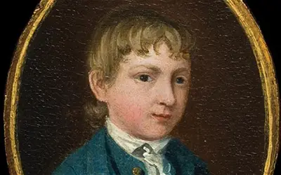 The Miniature Portrait of a Young Boy Thomas Gainsborough